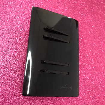 Cj Entrada USB Carregador Horizontal 4x2 - Novara Preto Brilhante Total